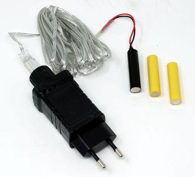 Batterie Adapter 3x AAA Micro Batterien Typ LR03 Netzteil 4,5 V Netzteil
