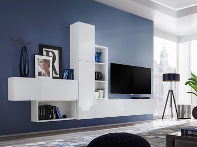 Wohnzimmer Wandregale Wohnwand Regal Design tv Modern Luxus Neu