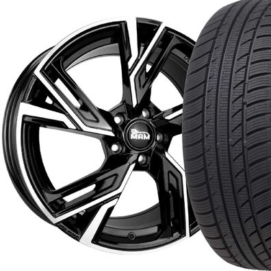 19 Zoll ABE Winterräder MAM RS5 BFP Alufelgen 235/35 R19 Winter Reifen Aktion