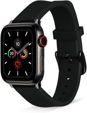 Artwizz WatchBand Silicone Armband für Apple Watch 42/44 mm Silikon schwarz