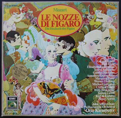EMI-Electrola Köln C 191-02134/7 - Le Nozze di Figaro (Die Hochzeit des Figaro)