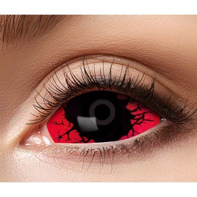 Sclera Kontaktlinsen rot Teufel