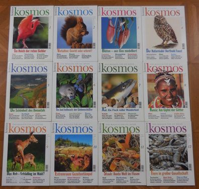 Das Magazin für die Natur Kosmos. Kompletter Jahrgang 1995. 12 Hefte