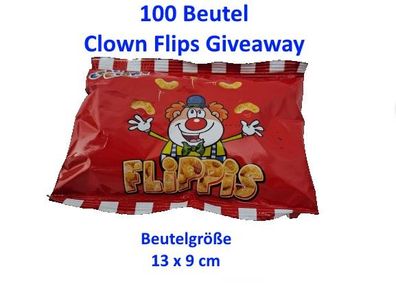 100 x Flips Beutel - Erdnuss Flips - Super Giveaway für alle Anlässe