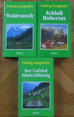 7 Hardcover von Ludwig Ganghofer