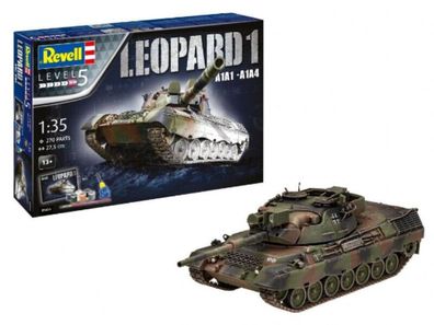 Revell Leopard 1 A1A1 - A1A4 Geschenkset in 1:35 Revell 05656 Bausatz