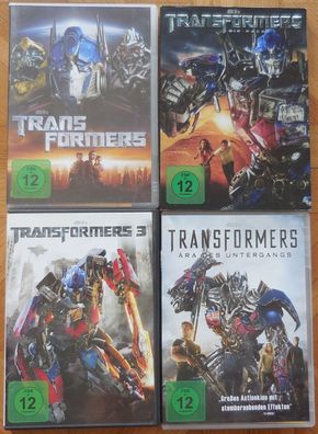 4 Transformers DVDs (eb188)
