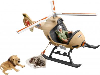 schleich® Wild Life 42476 Helikopter Tierrettung
