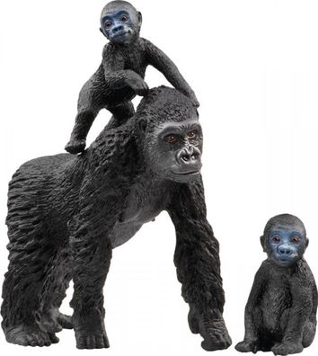 schleich® Wild Life 42601 Flachland Gorilla Familie