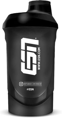 ESN Shaker, Black, 2 x 600 ml