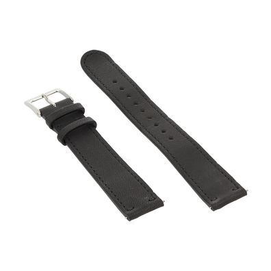 Withings Activité Leder Armband 18mm Leather Band Smartwatch-Armband schwarz