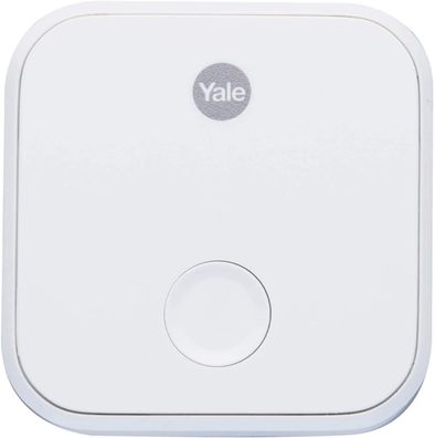 Yale Linus Connect Smarthome-Bridge Fernzugriff Sprachassistenten Bluetooth weiß