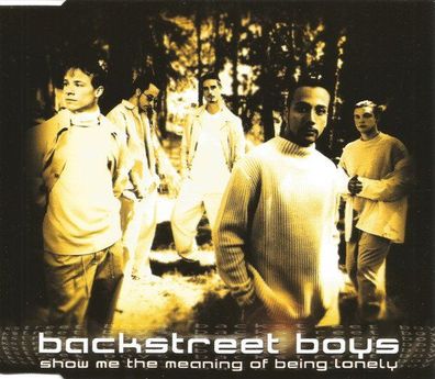 CD-Maxi: Backstreet Boys: Show Me The Meaning Of Being Lonely (1999) Jive 9250082