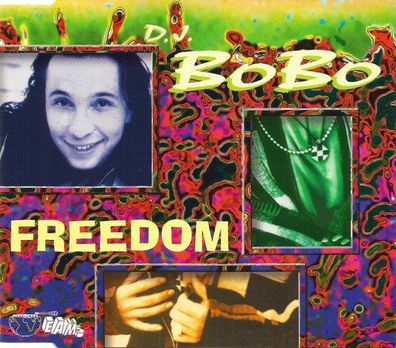 CD-Maxi: D.J. Bobo: Freedom (1995) Metrovynil EAMS 2327-2