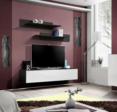 TV Ständer Luxus Wohnzimmermöbel Wandregale Moderne Holz Einrichtung