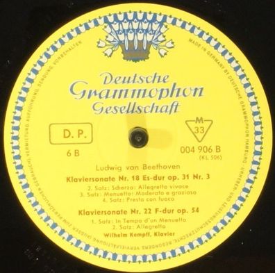 Deutsche Grammophon 004 901-911 - The Complete Piano-Sonatas
