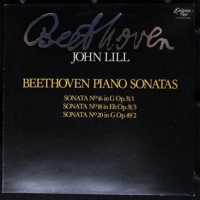 Enigma Records (8) VAR 1003 - Beethoven Piano Sonatas • No.16 / No. 18 / No.