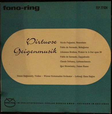 Fono-Ring FLP 77034 - Virtuose Geigenmusik