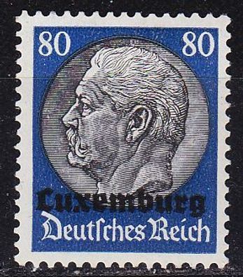 Germany REICH Besetzung [Luxemburg] MiNr 0015 ( * / mh )