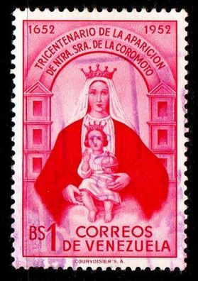 Venezuela [1952] MiNr 0834 ( O/ used ) Religion