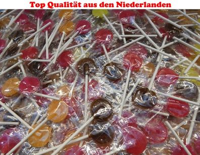600 Frucht/ Cola Lutscher Wurfmaterial Giveaway Karneval Fasching Kindergeburtstag