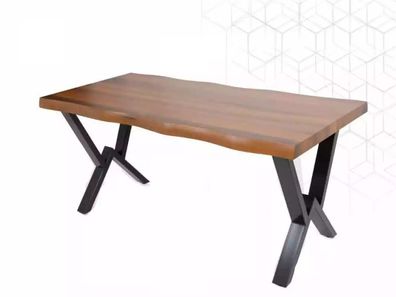 Esszimmer Esstisch Luxus Möbel Holz Küchentisch neu braun Tisch modern