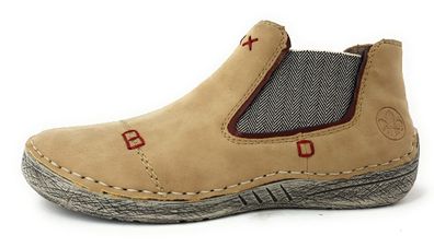 Rieker 52598-60 Beige 60 porzellan