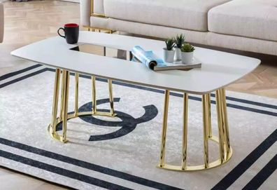 Couchtisch weiß Modern Wohnzimmer Möbel Tisch Luxus Design neu Luxus