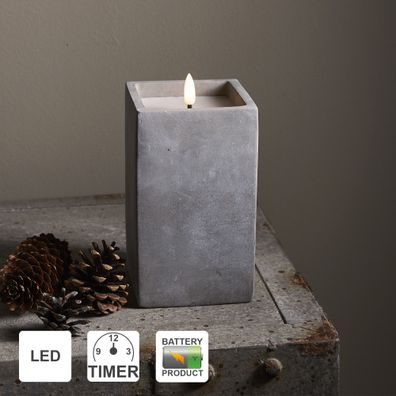 Star Trading LED Kerzen mit Timerfunktion | LED Kerze mit Timer | LED Kerzen fla