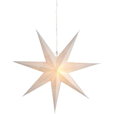 Star Trading Papierstern 'Dot', weiß, Ø 70cm