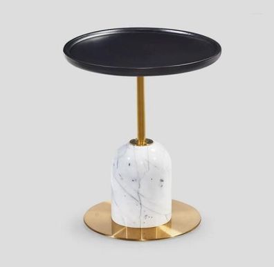 Designer Couchtisch Beistelltisch Wohnzimmer Tisch Möbel Rund Tische neu