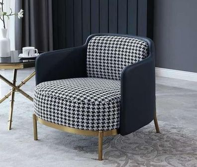 Stilvolle Mehrfarbig Sessel modern Sessel Fernseh Couch Textil Sessel