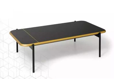 Möbel Tisch Luxus Modern Couchtisch Holz Wohnzimmer Design schwarz