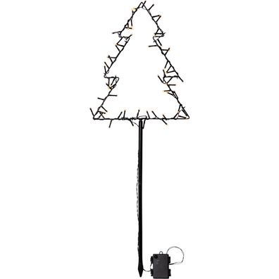 Star Trading LED Weihnachtsbaum Spiky von Star Trading, Christbaum aus Metall in