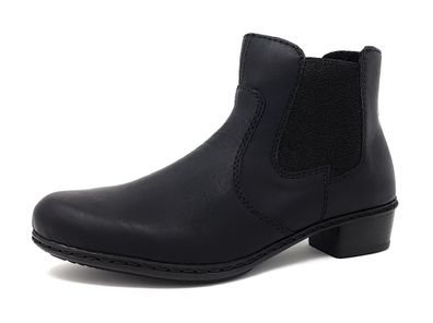 Rieker Da.-Stiefel Y0760-00 Schwarz schwarz