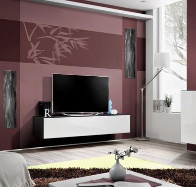 Designer TV-Ständer rtv Wohnzimmer Holz Lowboard Neu Luxus Möbel Modern