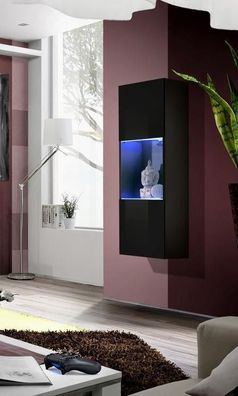 Wohnzimmermöbel Modern Hänge Vitrine Luxus Einrichtung Wandschrank