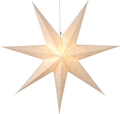 Star Trading Weihnachtsstern Beleuchtet | Papiersterne zum Aufhängen | Weihnacht