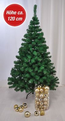 Künstlicher Weihnachtsbaum Tannenbaum Kunststoff 1,2m