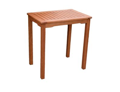 Tisch Bistrotisch Beistelltisch Eukalyptus geölt 70x50cm