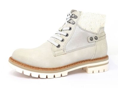 Marco Tozzi Da.-Stiefel 2-2-26242-21/119 Weiß weiß/ beige
