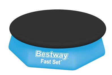 Bestway Fast Set Pool 244 x 66 cm + PVC Abdeckplane