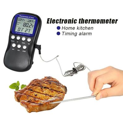 Bratenthermometer Bluetooth Grill Thermometer Digital Funk Küchenthermometer