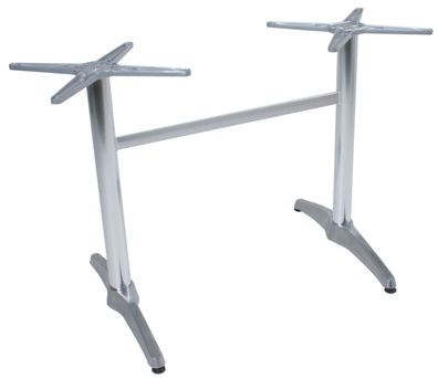 Tischgestell Tisch Platte Halter Gestell Aluminiumguss Doppelwangen