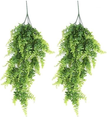 80 cm Kunststoff-Hängepflanzen Zum Aufhängen, Vine Pflanzen Grün Persian