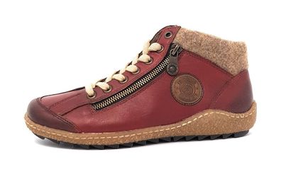 Remonte Da.-Stiefel R4775-35 Rot medoc/ chestnut/ wood/