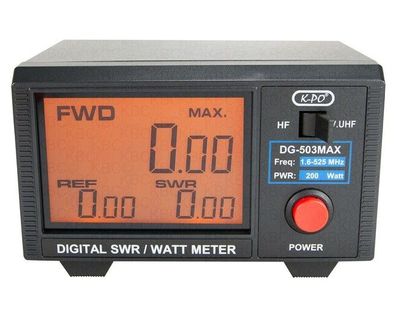 DG-503-MAX SWR- & PWR mit Digitalanzeige - neueste Version