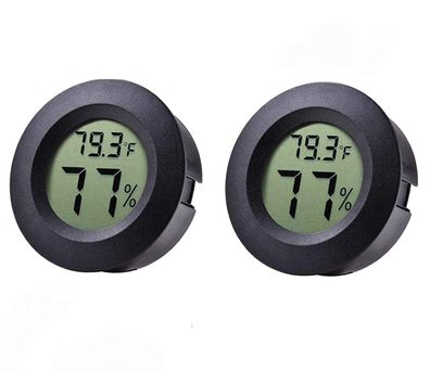 Mini Hygrometer Thermometer Digital LCD Anzeige Innen/ Außen Hygrometer