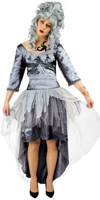 Damen Kostüm Zombie Braut Horrorkostüm Geisterbraut Gr.36-46 Fasching Halloween
