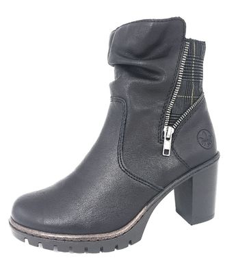 Rieker Y2551-01 Schwarz 01 schwarz/ schwarz-gold